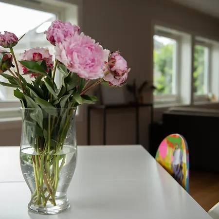 Apartmán Spacious Apt, Big Roof Terrace, Free Parking *