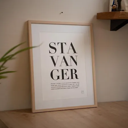 Apartmán Spacious Apt, Big Roof Terrace, Free Parking Stavanger