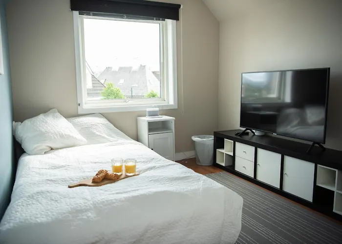 Lägenhet Spacious Apt, Big Roof Terrace, Free Parking Stavanger